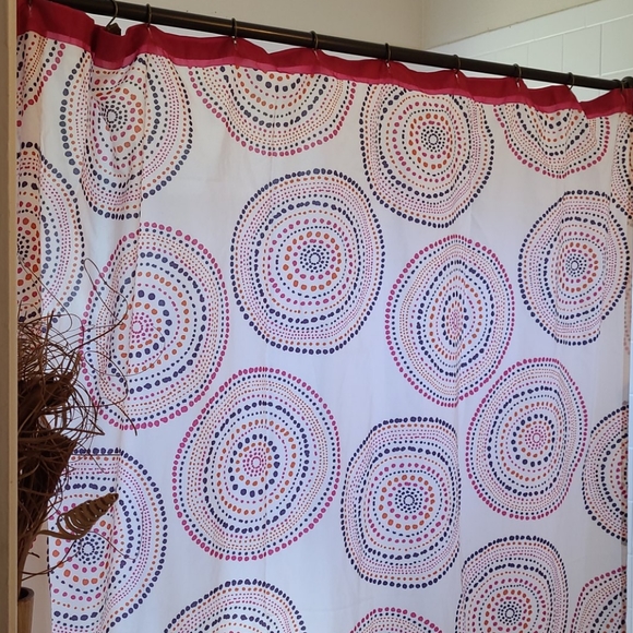 SUMMER BO HO MULTI SHOWER CURTAIN. FABRIC - Picture 4 of 12